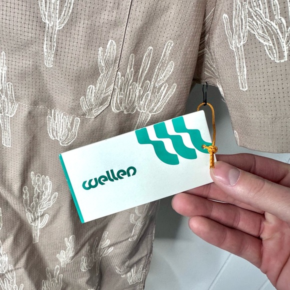 NWT Wellen Airweave Performance Camp Collar Shirt - Huckberry - Picture 4 of 12